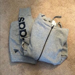 Adidas sweat suit